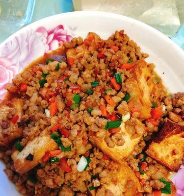 学会做美味肉末豆腐（以新文美食为灵感）