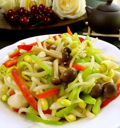 青红椒炒蟹味菇怎么做？步骤和技巧有哪些？