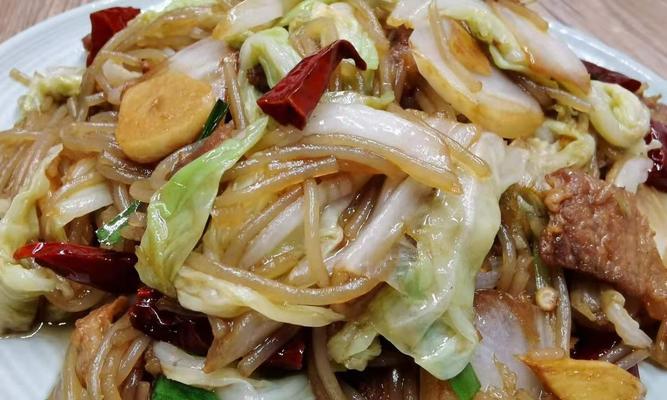 白菜配粉条怎么做？步骤和技巧是什么？
