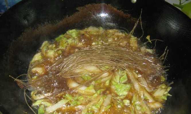 白菜炖粉条的做法是什么？如何炖出美味的白菜炖粉条？