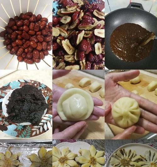 枣泥菊花包的做法是什么？如何在家轻松制作？