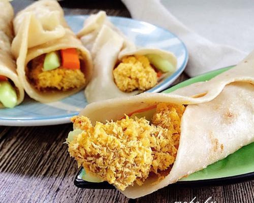 杂粮苦菊鸡肉卷怎么做？步骤和技巧是什么？