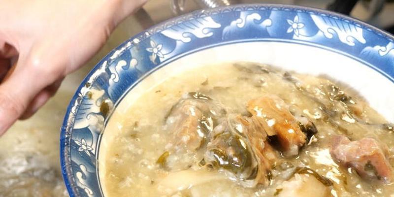 粤式烧骨菜干粥怎么做？步骤和技巧是什么？