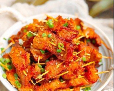 牙签肉猪肉版怎么做？步骤和技巧有哪些？