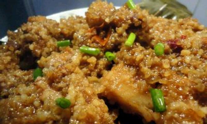 血糯米蒸蛋糕怎么做？步骤和技巧有哪些？