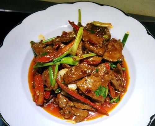 湘菜爆炒猪肝的做法是什么？如何做出地道的湘菜爆炒猪肝？