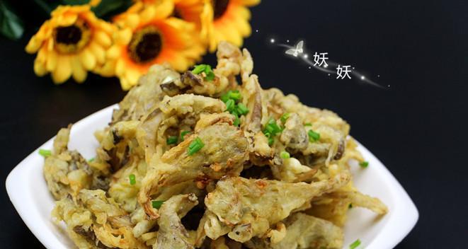 香炸平菇怎么做？步骤和技巧有哪些？