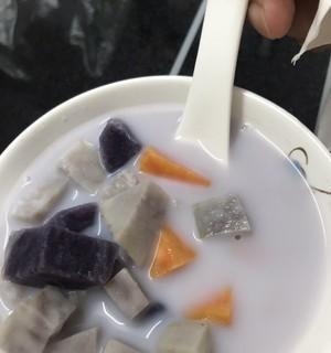 香芋西米连奶糖水怎么做？步骤和技巧是什么？