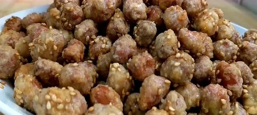 香酥花生渣肉丸怎么做？详细步骤和技巧有哪些？