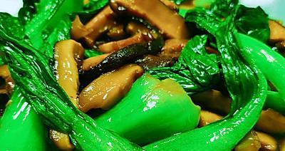 香皮青香菇鸡皮上海青怎么做？步骤和技巧是什么？