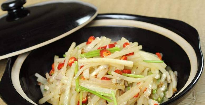 香菜炒白萝卜丝怎么做？步骤和技巧有哪些？