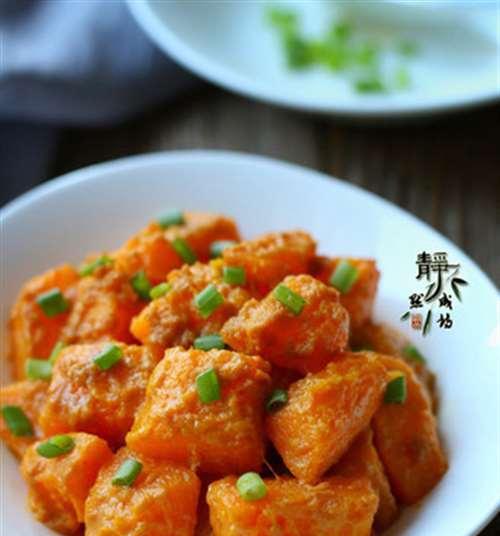 咸鸭蛋炒南瓜怎么做？步骤是什么？