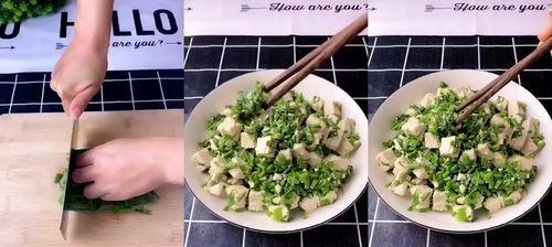 咸鸭蛋拌豆腐怎么做？步骤和技巧是什么？