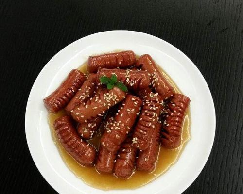 芝麻烤香肠的做法（简单易学）
