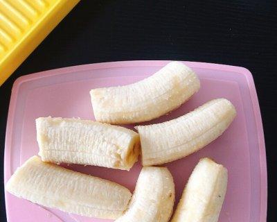 自制香蕉冰棒（清凉解暑）