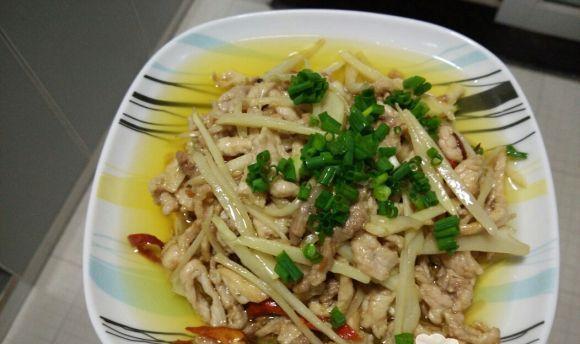 学会制作美味的以子姜肉丝（中式料理的代表菜）