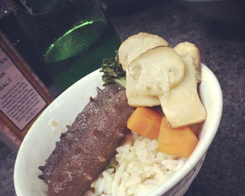 鲍汁焗海参饭的制作方法（以海味鲍鱼为主）