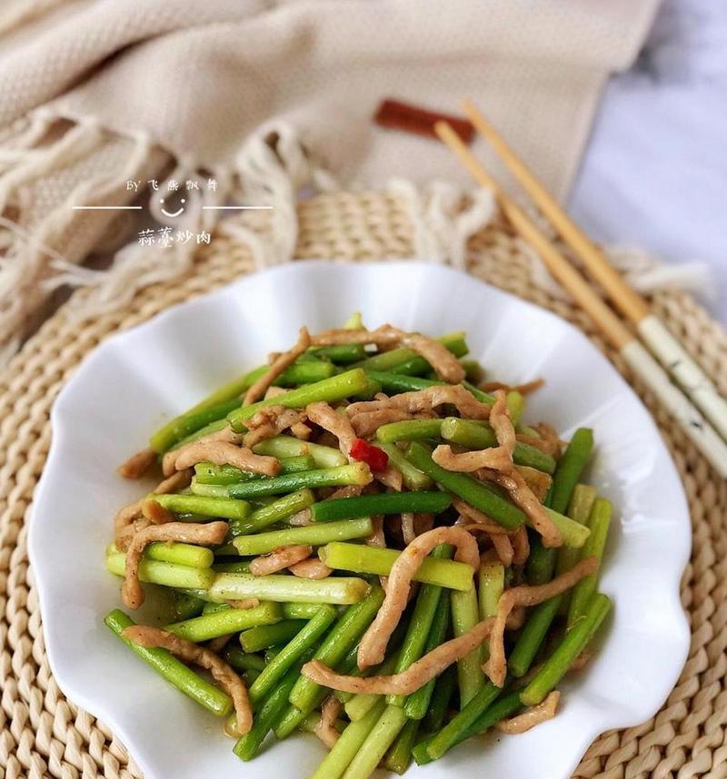 蒜苔生炒肉丝怎么做？步骤和技巧有哪些？