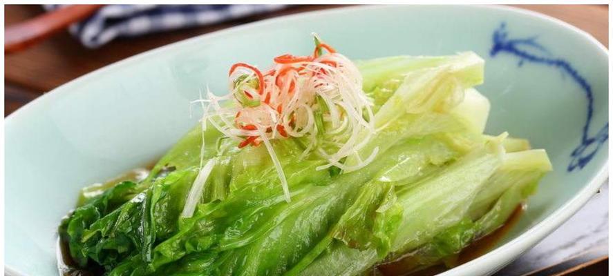 美味健康的猪肝生菜粥（用生菜搭配营养丰富的猪肝）