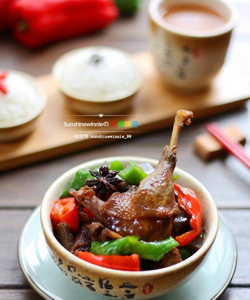 美食大赏——青椒鸭块的制作方法