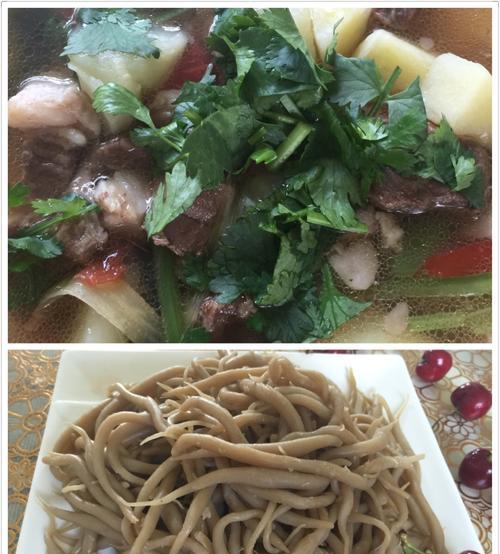 蒸莜面饸饹，道地陕西味（传统手艺）