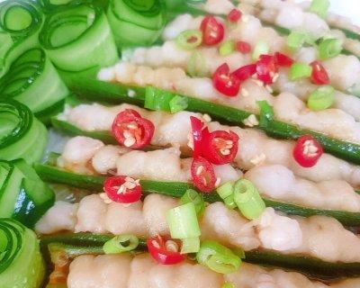 美味家常菜——肉酿秋葵（秋葵的鲜嫩与肉香的完美结合）