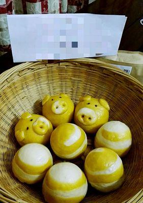 双色馒头,美食大杀器(手工制作) 双色馒头,美食大杀器(手工制作)