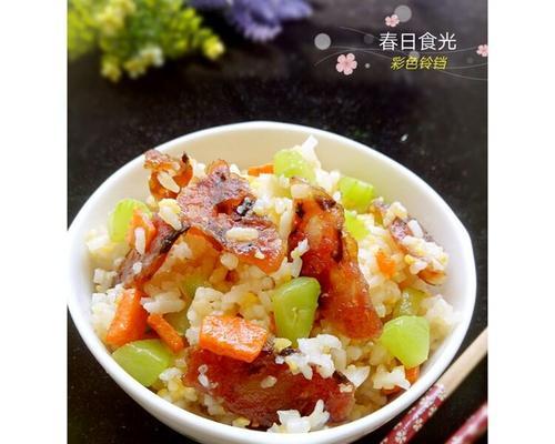 香肠豌豆炒饭，不一样的口感体验！