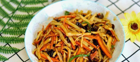 以鱼香杏鲍菇为主的美食做法（尝试新口味）