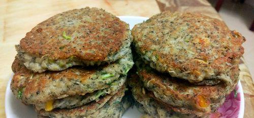 美味养生，自制向日葵南瓜豆渣饼（健康轻食）