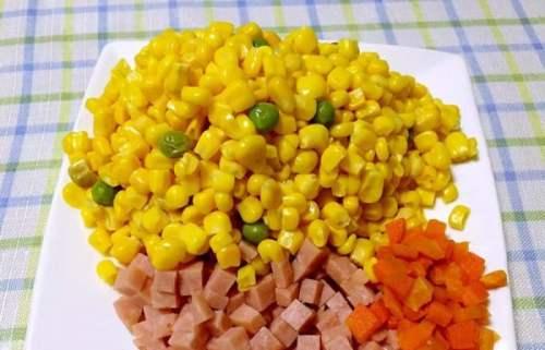 玉米肉丁炒红萝卜的做法是什么？如何炒出美味的玉米肉丁炒红萝卜？