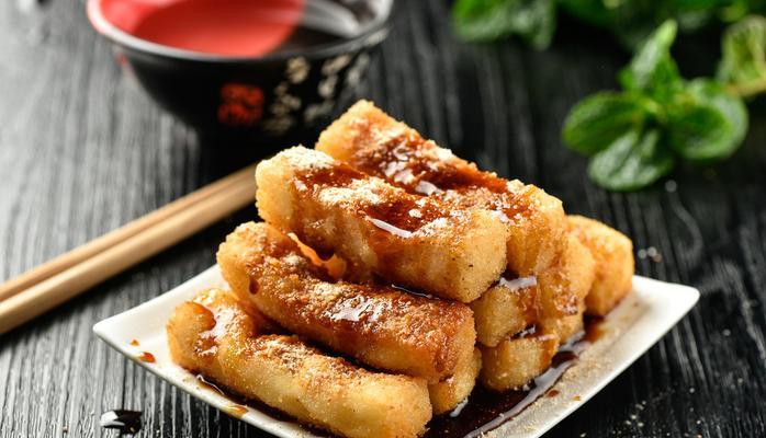 香芋糍粑，古早味的回味滋味（重温传统小吃）