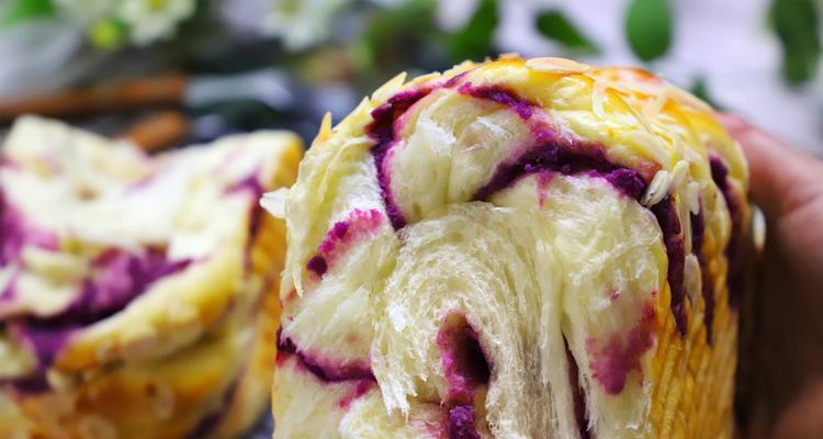 手把手教你做双花土司（一口咬下去）