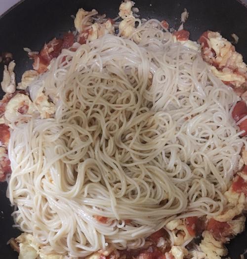 简易美食，健康拌面（以西红柿鸡蛋为主）