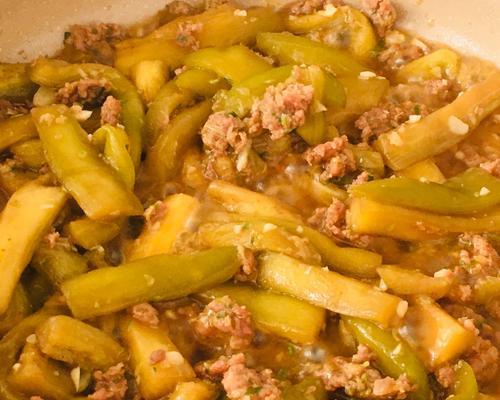 美味营养的肉末茄条制作大全（肉香四溢）