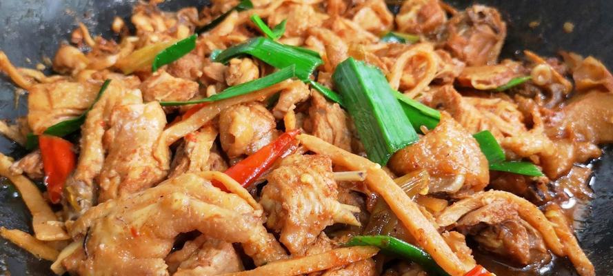 美味健康的蔬菜焖鸡（以蔬焖鸡）