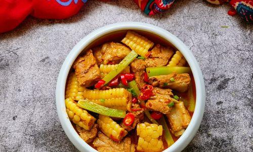 家常美食——窝笋烧排骨（煮上一锅）