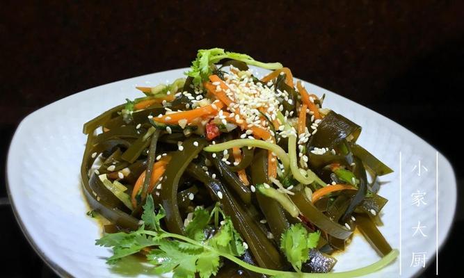 小葱凉拌小海带怎么做？步骤和技巧是什么？