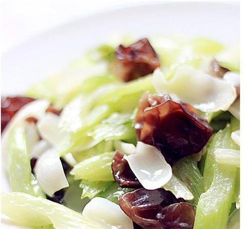 家常菜系列——以西芹炒带子（健康美味）