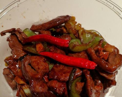 美味猪心豆干的自制方法（做法简单）