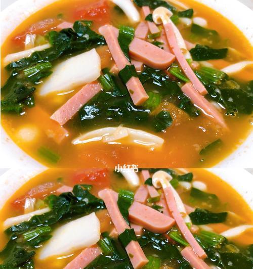 美味营养的鲜虾素菜汤（传统风味口感好）