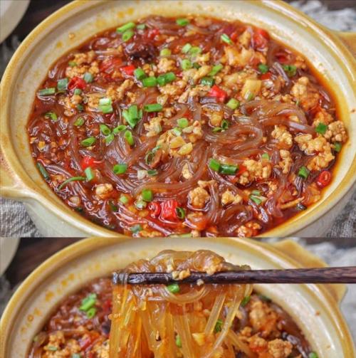 肉沫炒红薯粉条的做法是什么？步骤详解如何做？