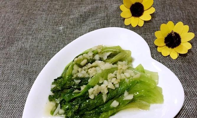 蒜末虾米生菜的健康美味(蒜香虾米鲜甜多汁) 蒜末虾米生菜的健康美味(蒜香虾米鲜甜多汁)